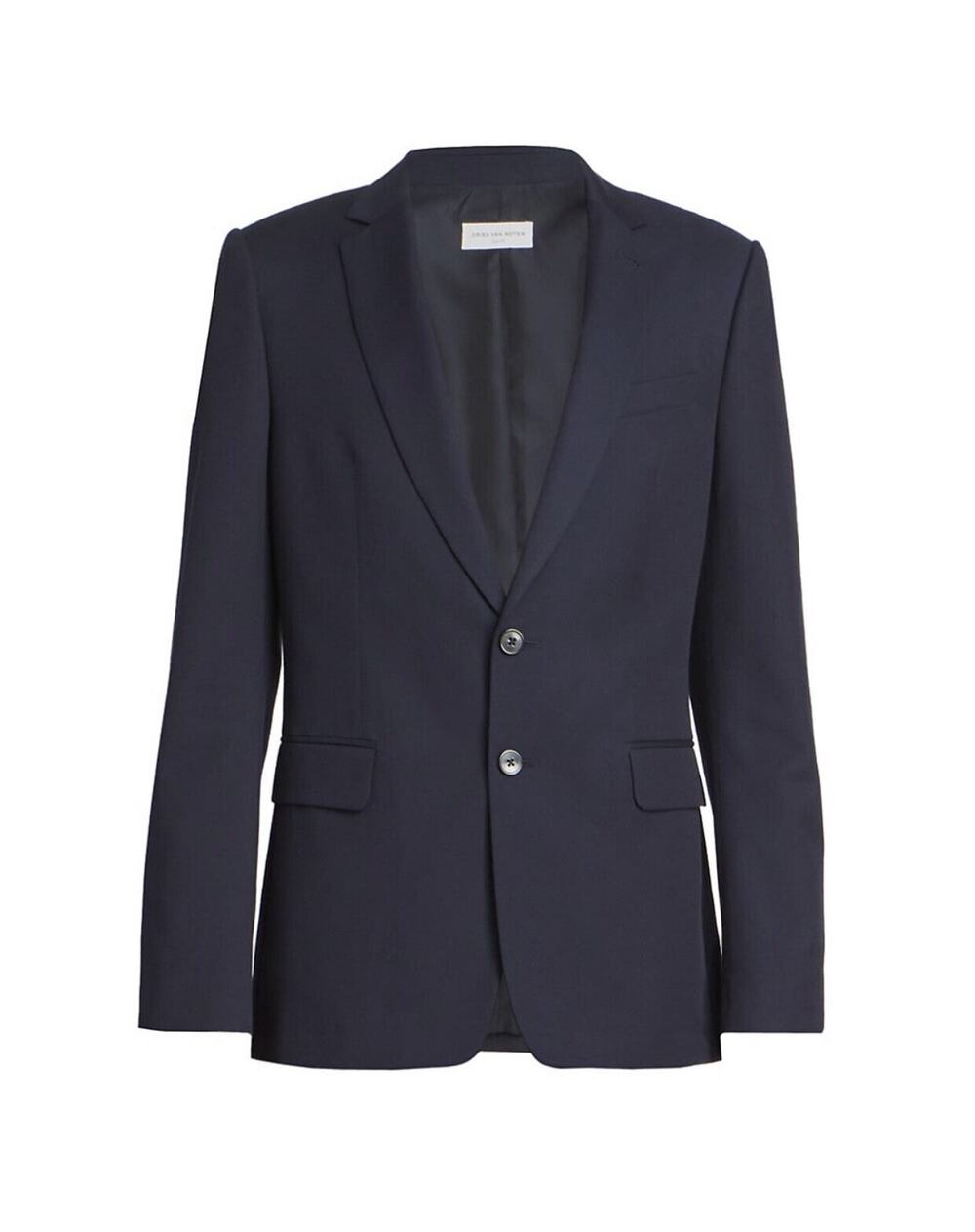 NWT Dries Van Noten ‘Blaine’ Navy Blue Blazer Jacket 46EU/36US *2026 Style*